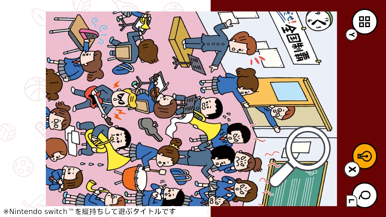 青春！部活あるあるーなつかし学校暇つぶし絵探し脳トレクイズー
