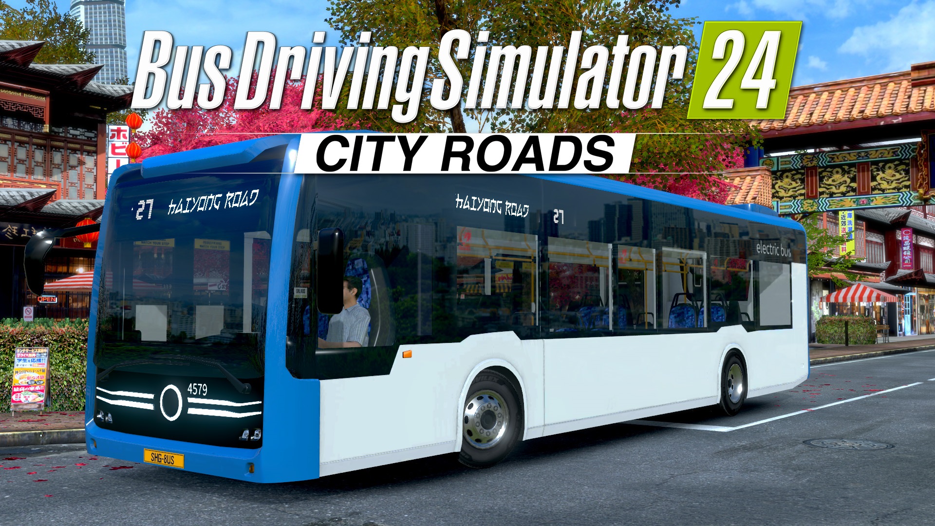 Bus Driving Simulator 24 - City Roads DLC Electric Bus