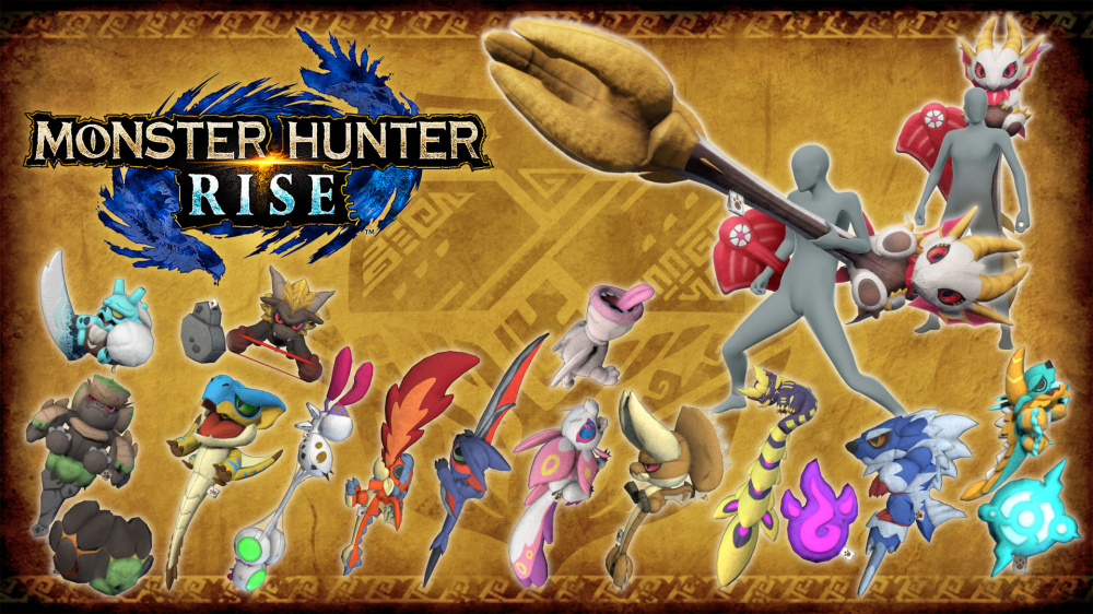 Monster Hunter Rise – Stuffed Diablos Hunter layered weapon (Hammer)