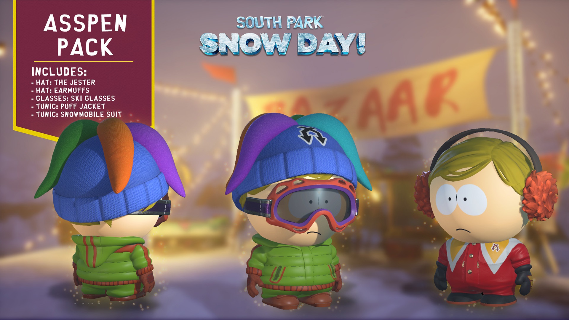 SOUTH PARK: SNOW DAY! Asspen Pack/SOUTH PARK: SNOW DAY!/Nintendo Switch ...