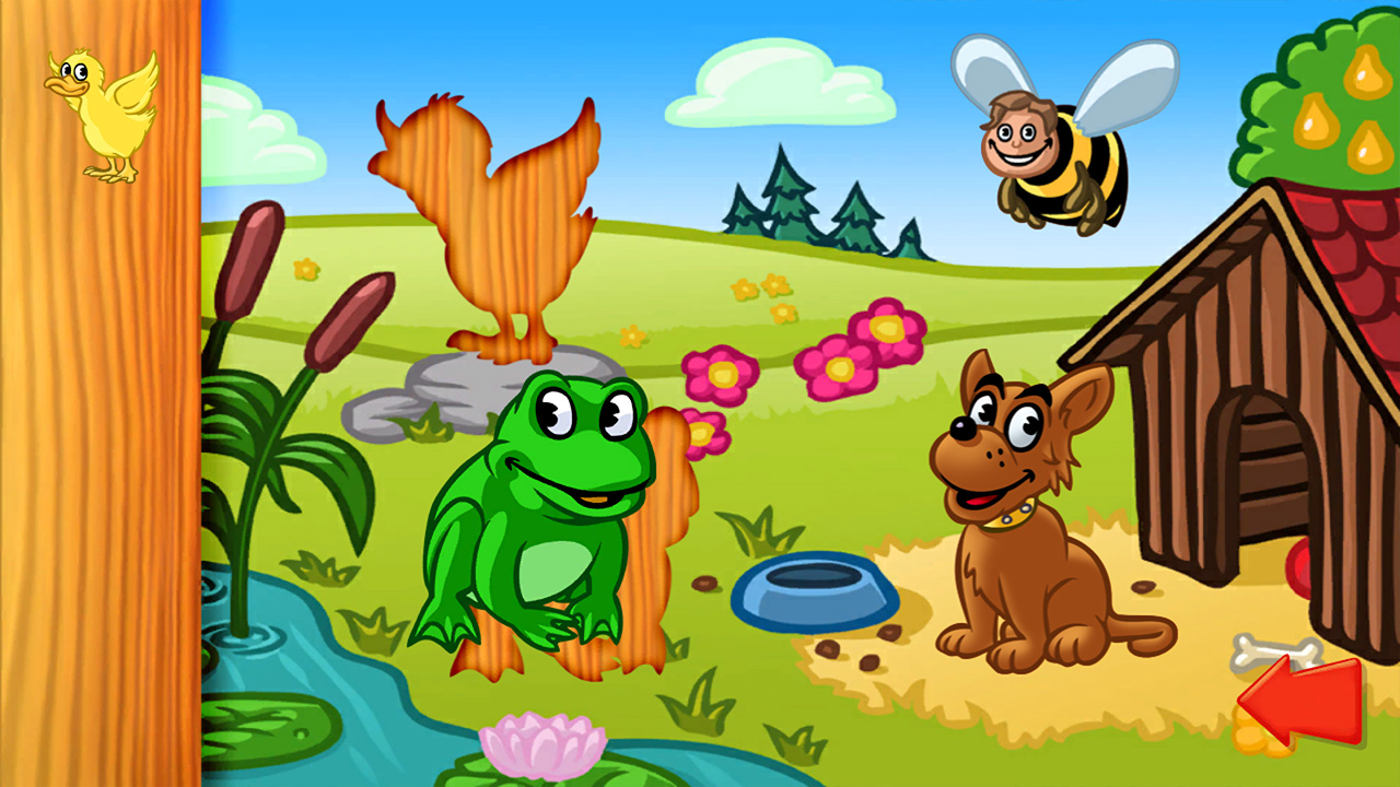 Animal Puzzle - Preschool Learning Game for Kids and Toddlers