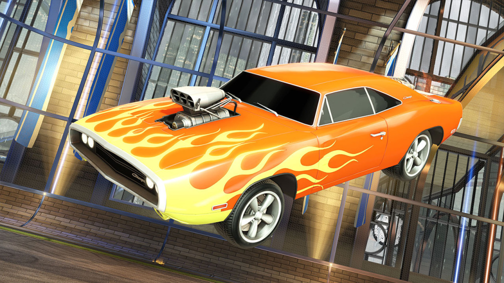 Rocket League Fast Furious 70 Dodge Charger Rt