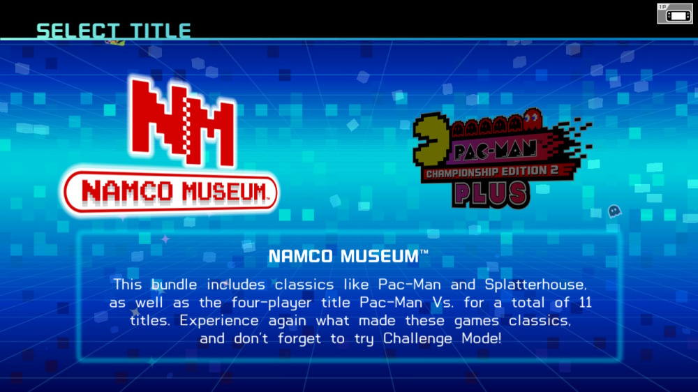 PAC-MAN MUSEUM+, Aplicações de download da Nintendo Switch, Jogos