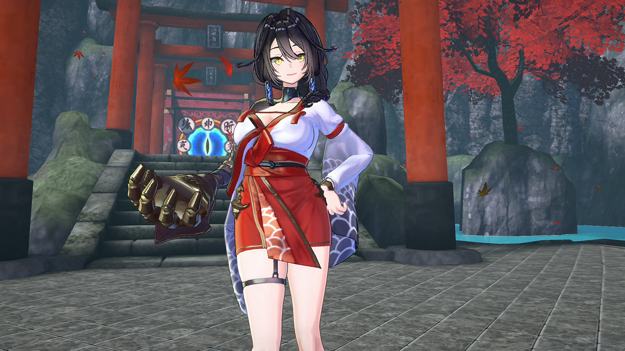 Hagane's Costume: Shogunate Outfit (White & Red)