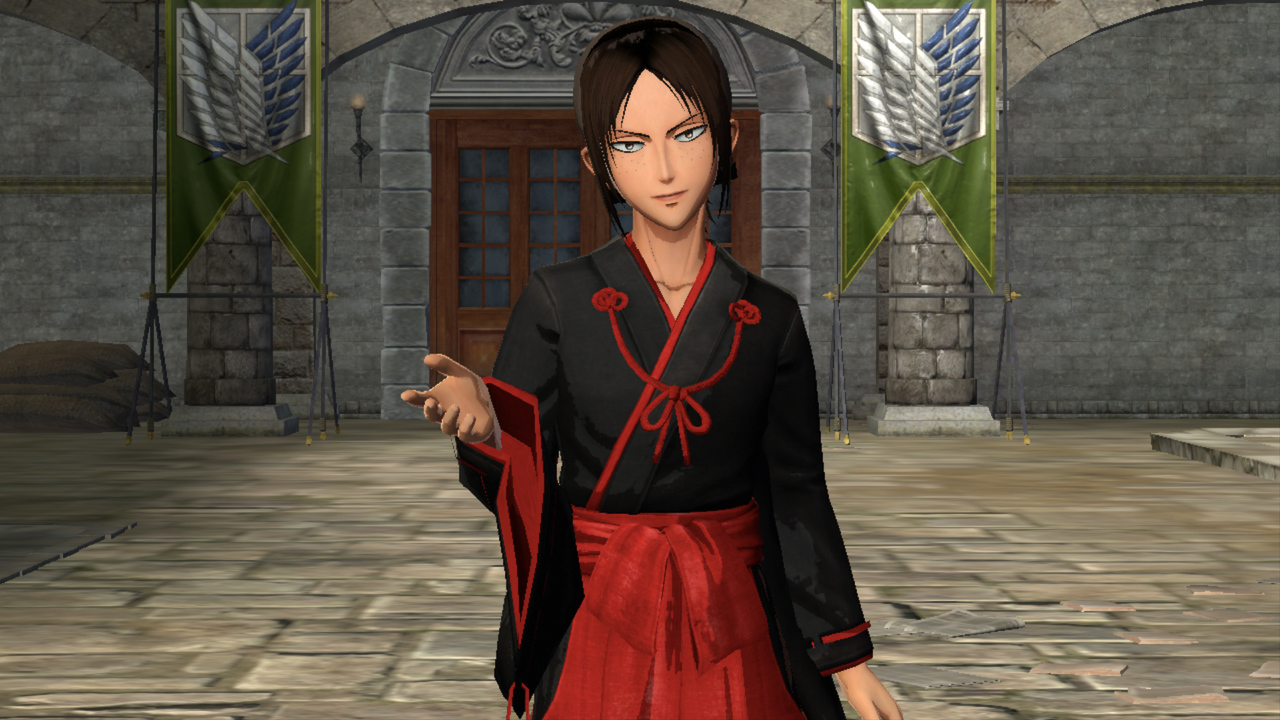 Additional Ymir Costume: "Shrine Maiden Outfit"