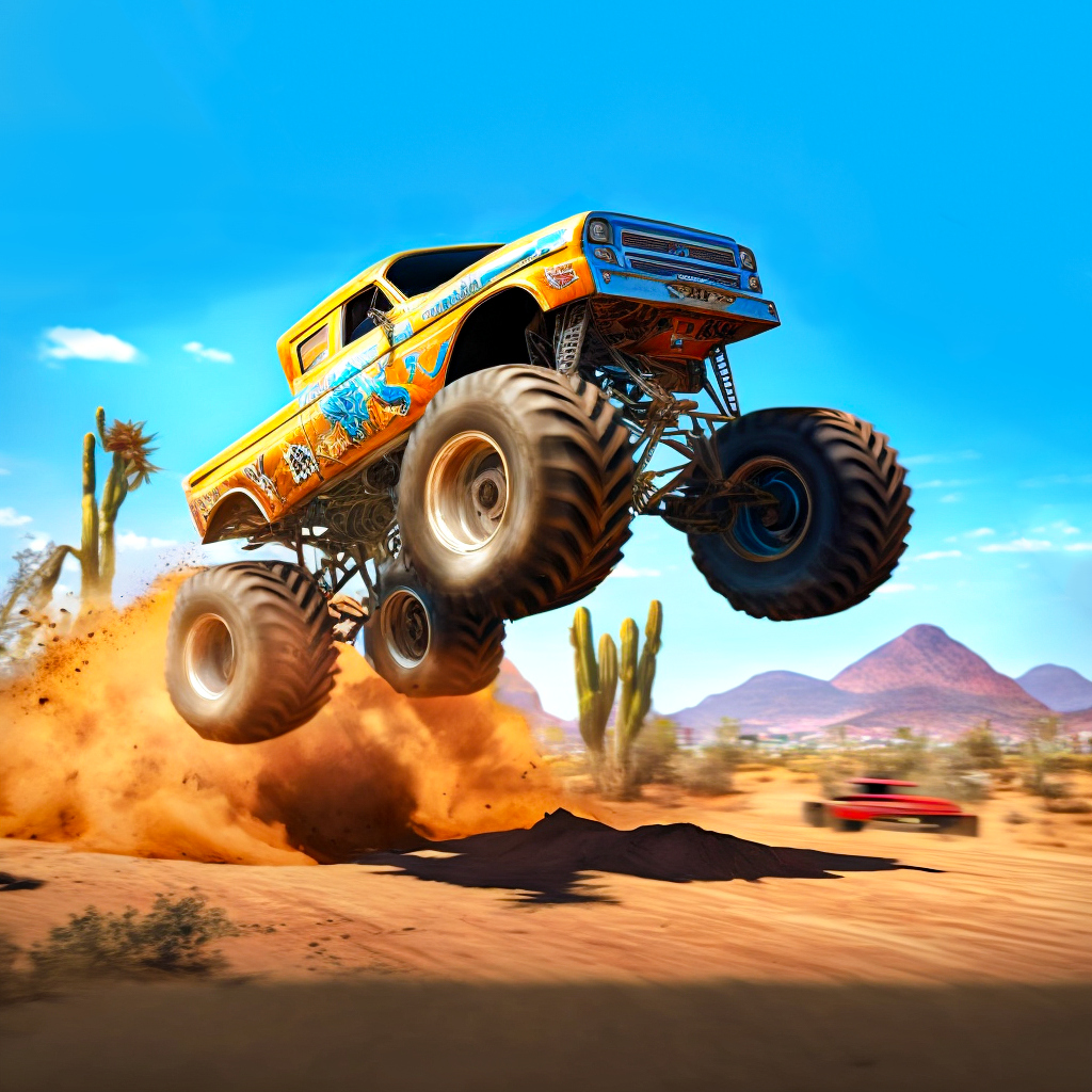 Truckzilla - Monster Truck Mega Ramp