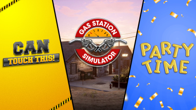 Gas Station Simulator, Can Touch This DLC and Party Time DLC Bundle