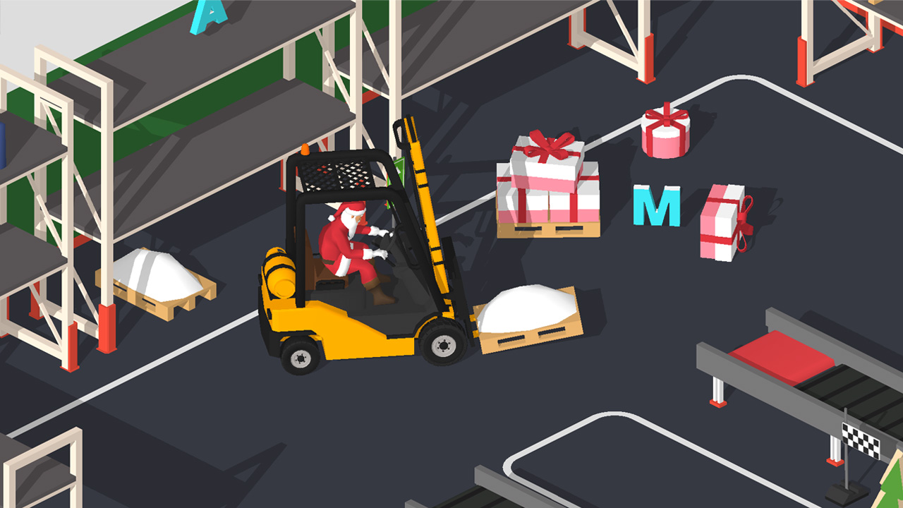 Forklift Extreme: Santa's Workshop