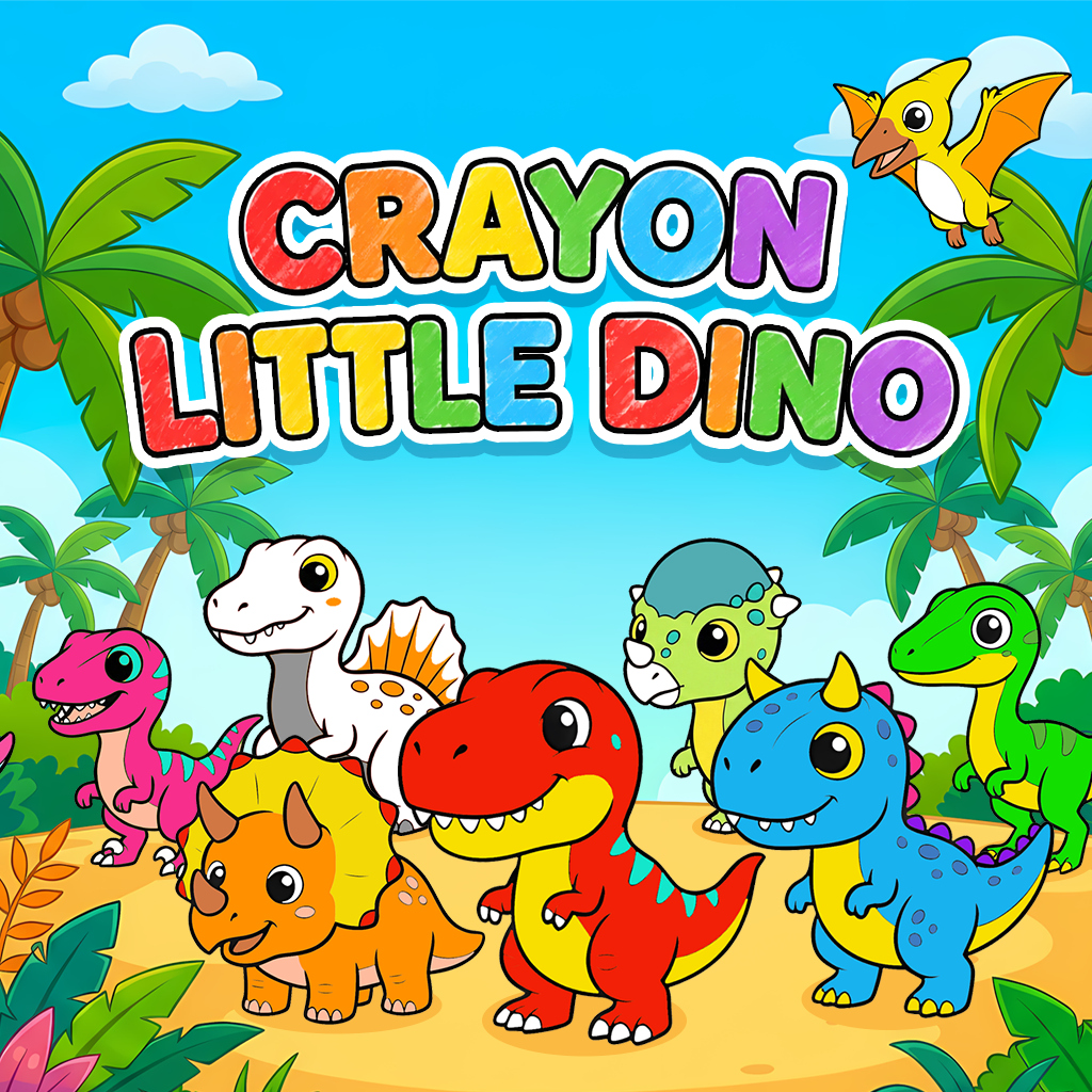 CRAYON LITTLE DINO