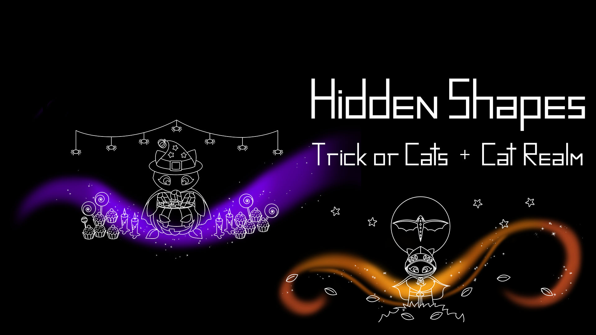 Hidden Shapes: Cat Realm + Trick or Cats