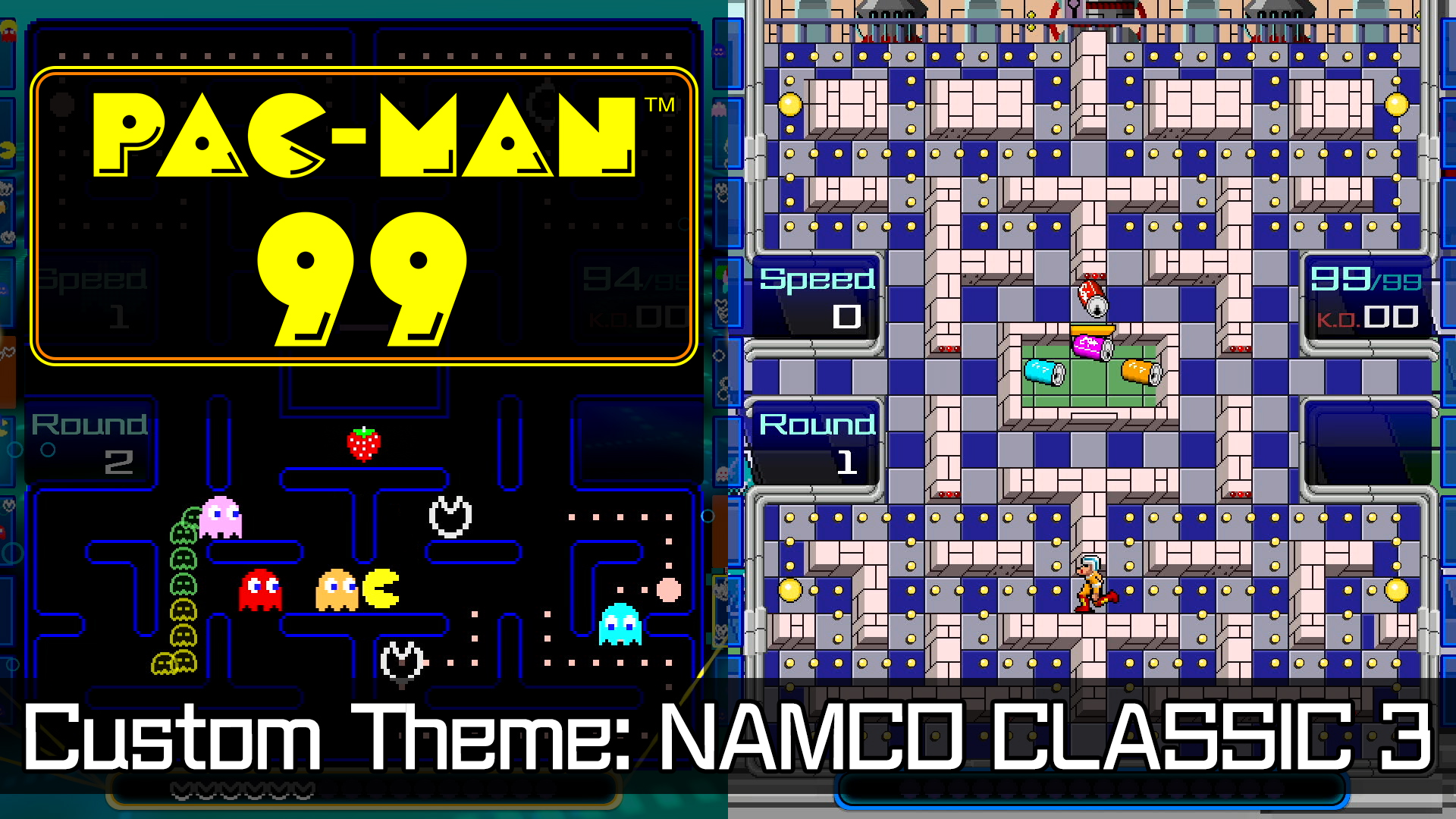 PAC-MAN 99 Custom Theme: NAMCO CLASSIC 3