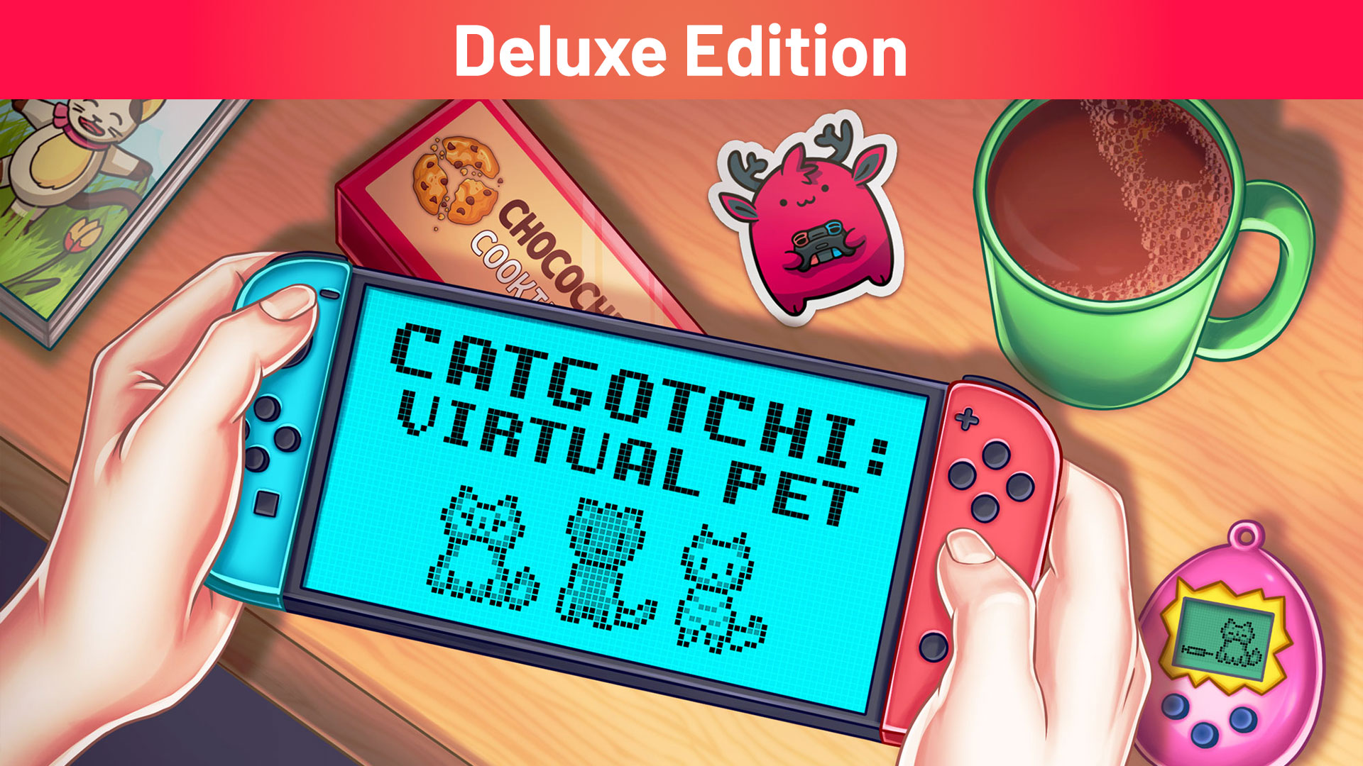 Catgotchi Virtual Pet Deluxe Edition/Bundle/Nintendo Switch/Nintendo