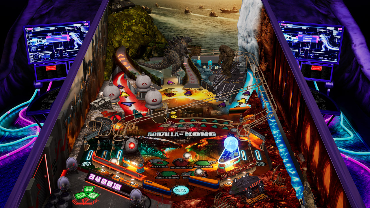 Pinball FX - Godzilla vs. Kong Pinball Pack
