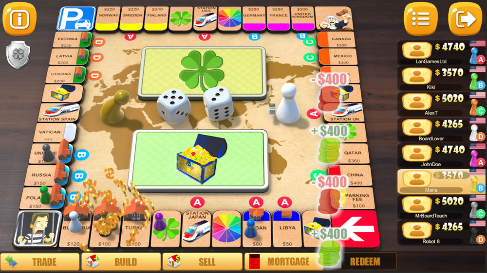 Rento Fortune  Online monopoly board game in multiplayer