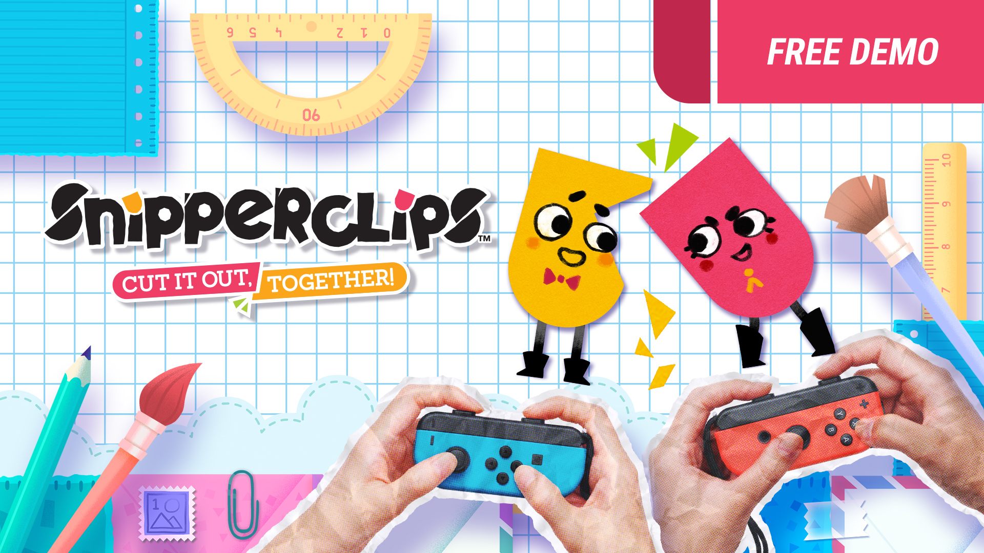 Snipperclips™ – Cut it out, together!