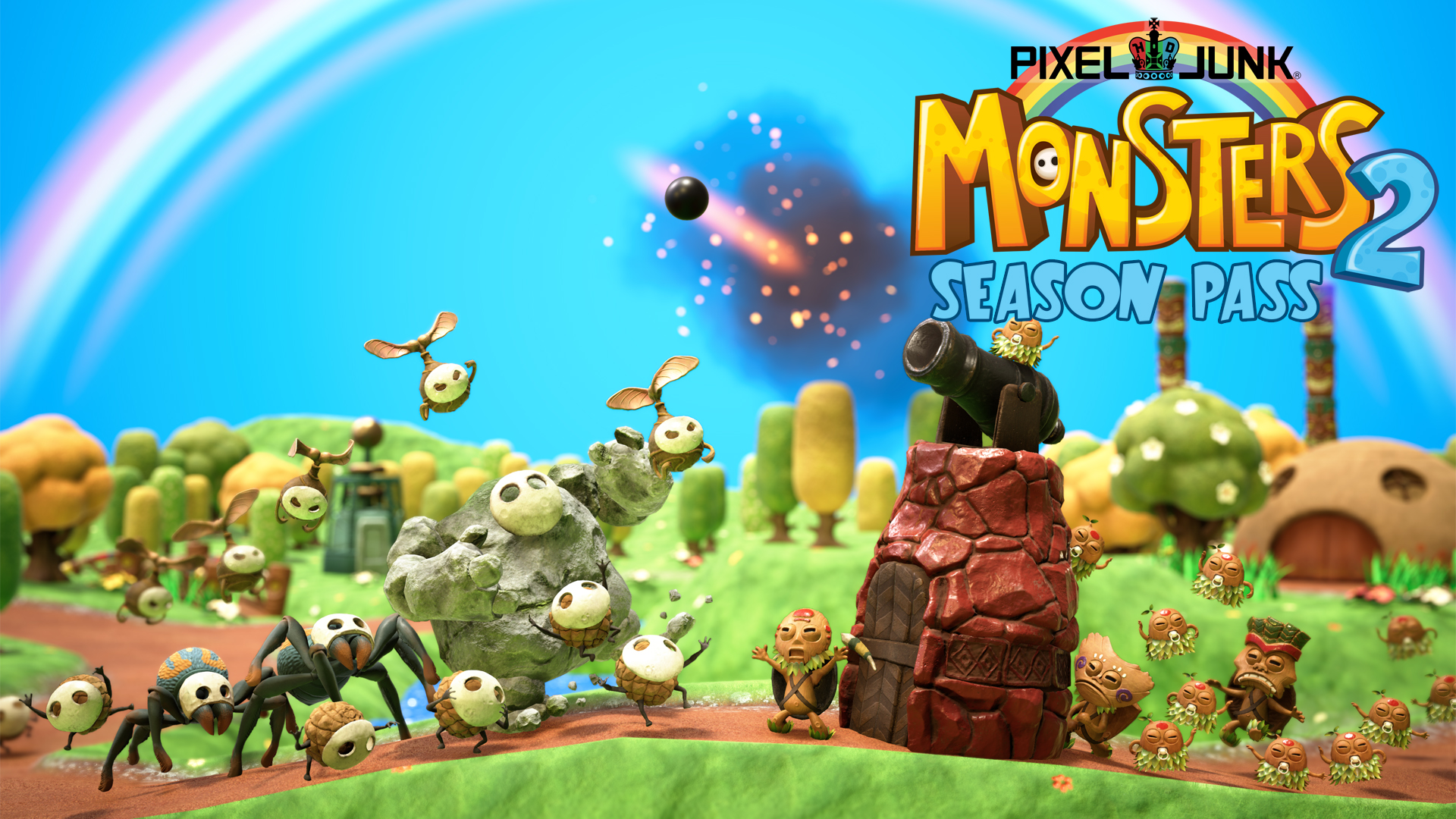 Tm monster. PIXELJUNK Monsters. Monsters 2 в