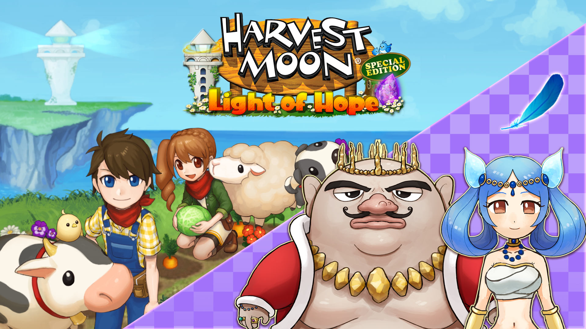 A Divine Marriage/Harvest Moon Light of Hope Special Edition/Nintendo