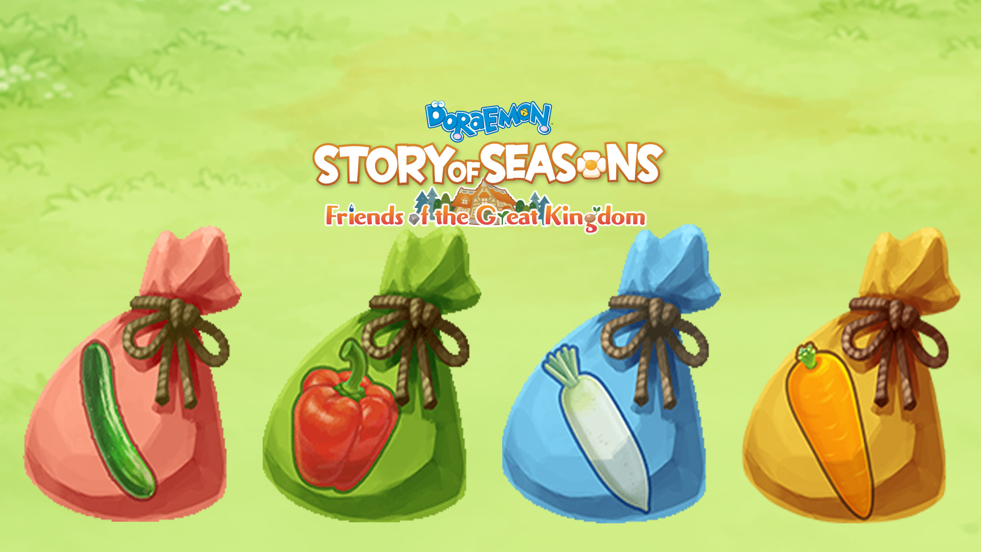 DORAEMON STORY OF SEASONS: FGK Seasonal Veggies Seeds Set