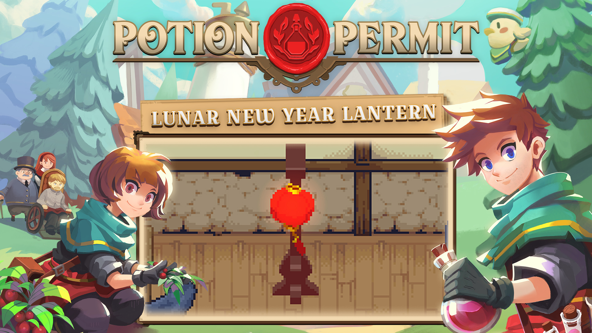 Potion Permit - Lunar New Year Lantern