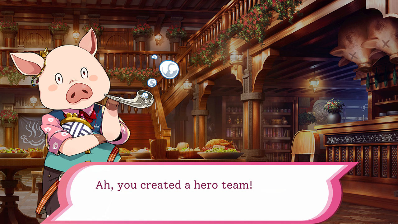 MON-YU: DEFEAT MONSTERS AND GAIN STRONG WEAPONS AND ARMOR. YOU MAY BE DEFEATED, BUT DON’T GIVE UP. BECOME STRONGER. I BELIEVE THERE WILL BE A DAY WHEN THE HEROES DEFEAT THE DEVIL KING