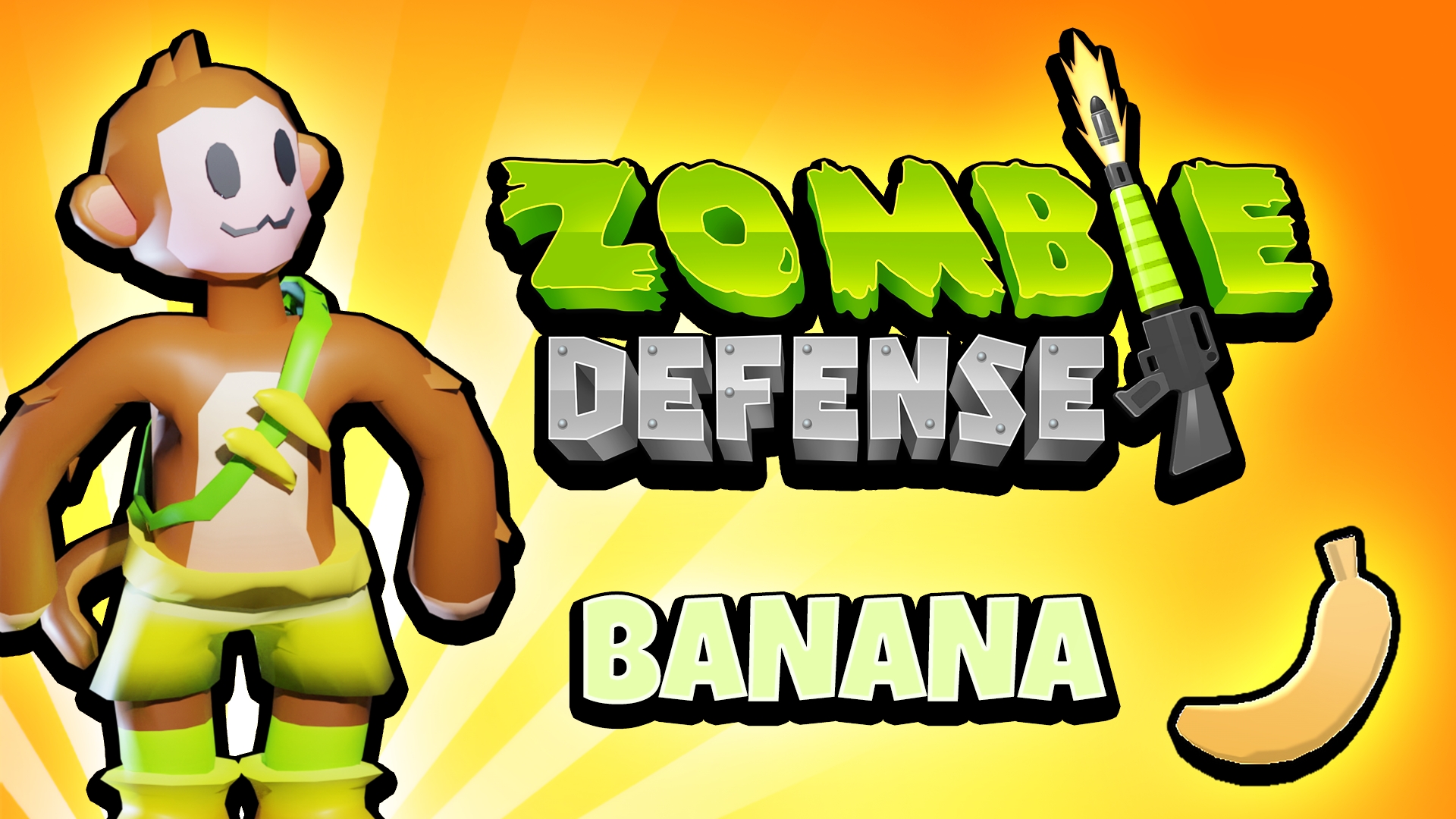 Zombie Defense: Banana