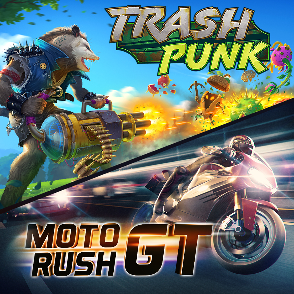 2 in 1: Trash Punk & Moto Rush GT