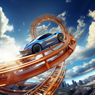 Extreme Skyway Racer Simulator-游戏公社