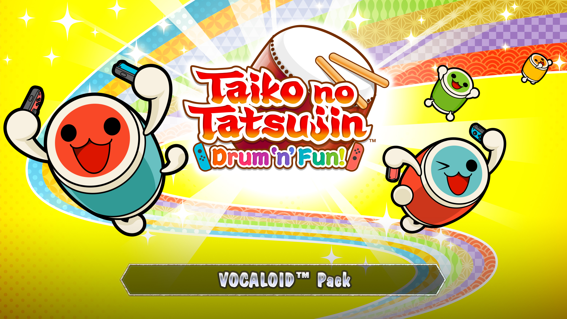 Taiko No Tatsujin Drum N Fun Vocaloid Pack Taiko No Tatsujin Drum N Fun Nintendo Switch Nintendo