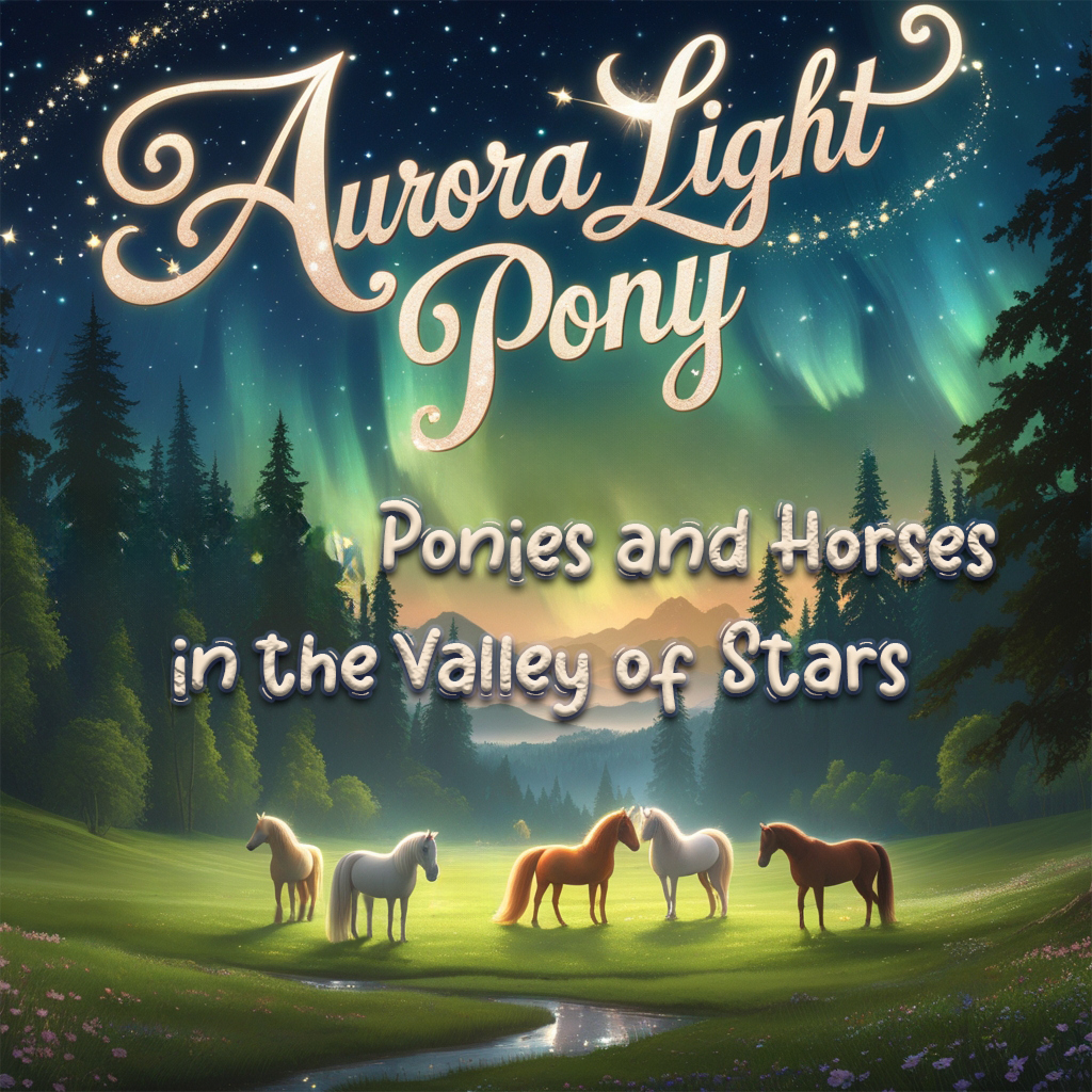 Aurora Light Pony: Ponies and Horses in the Valley of Stars