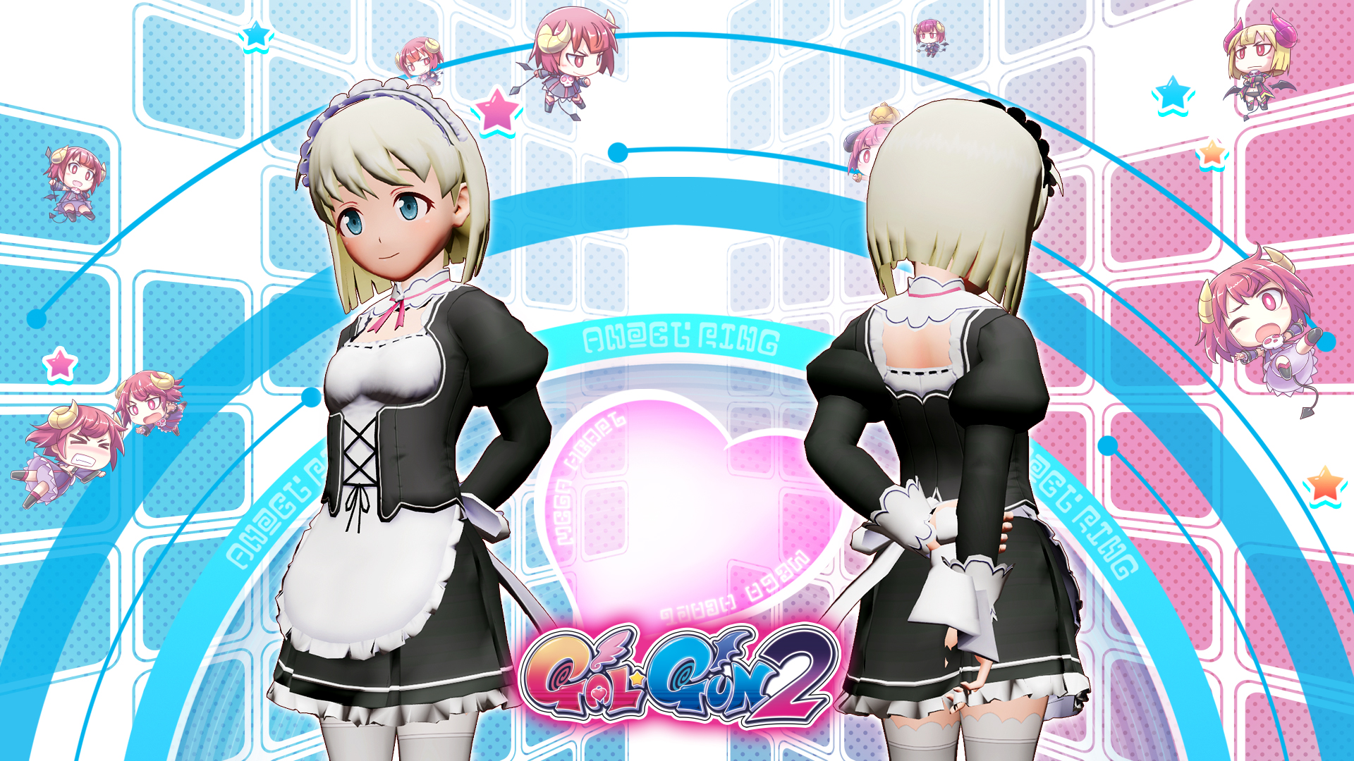 Gal*Gun 2 - Fancy Maid Mini-skirt Set