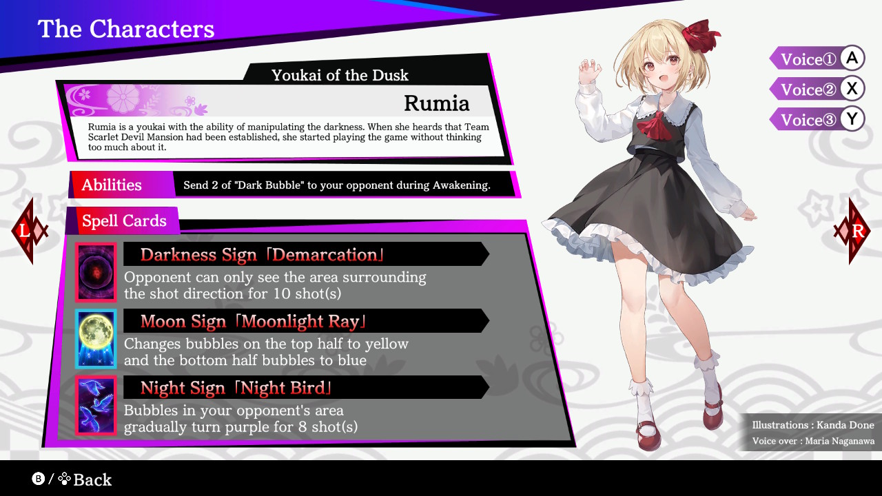 Character Pack Rumia