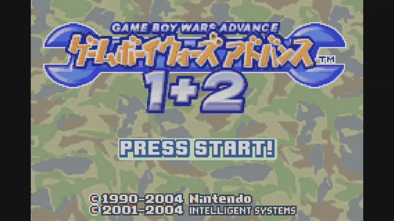 新版 【GBA】ゲームボーイウォーズアドバンス 1+2 携帯用ゲームソフト 