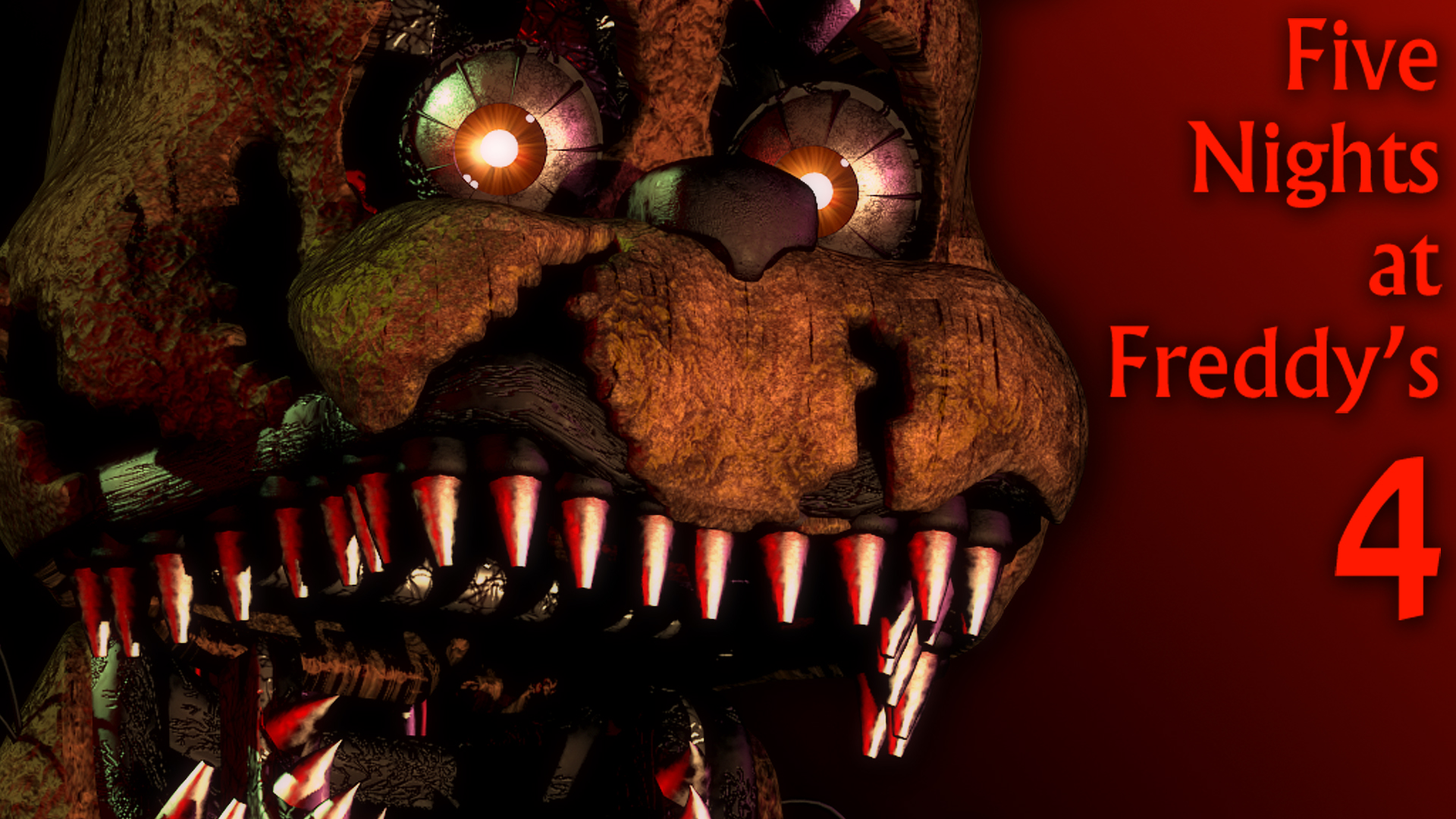 Download Five Nights At Freddys 4 Nightmare Freddy Wallpaper