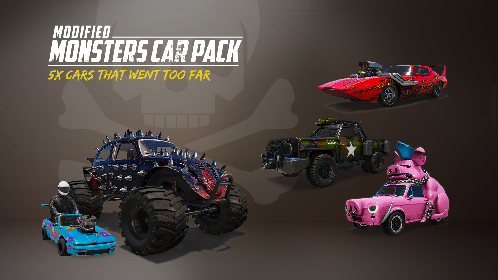 Modified Monsters Car Pack