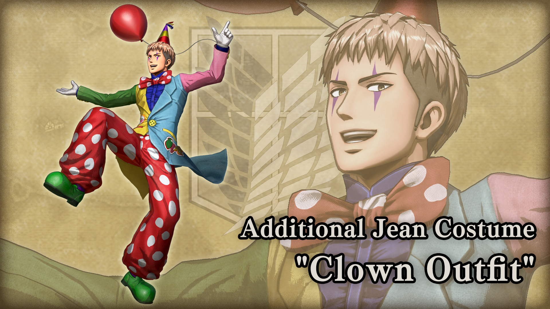 Additional Jean Costume: "Clown Outfit"