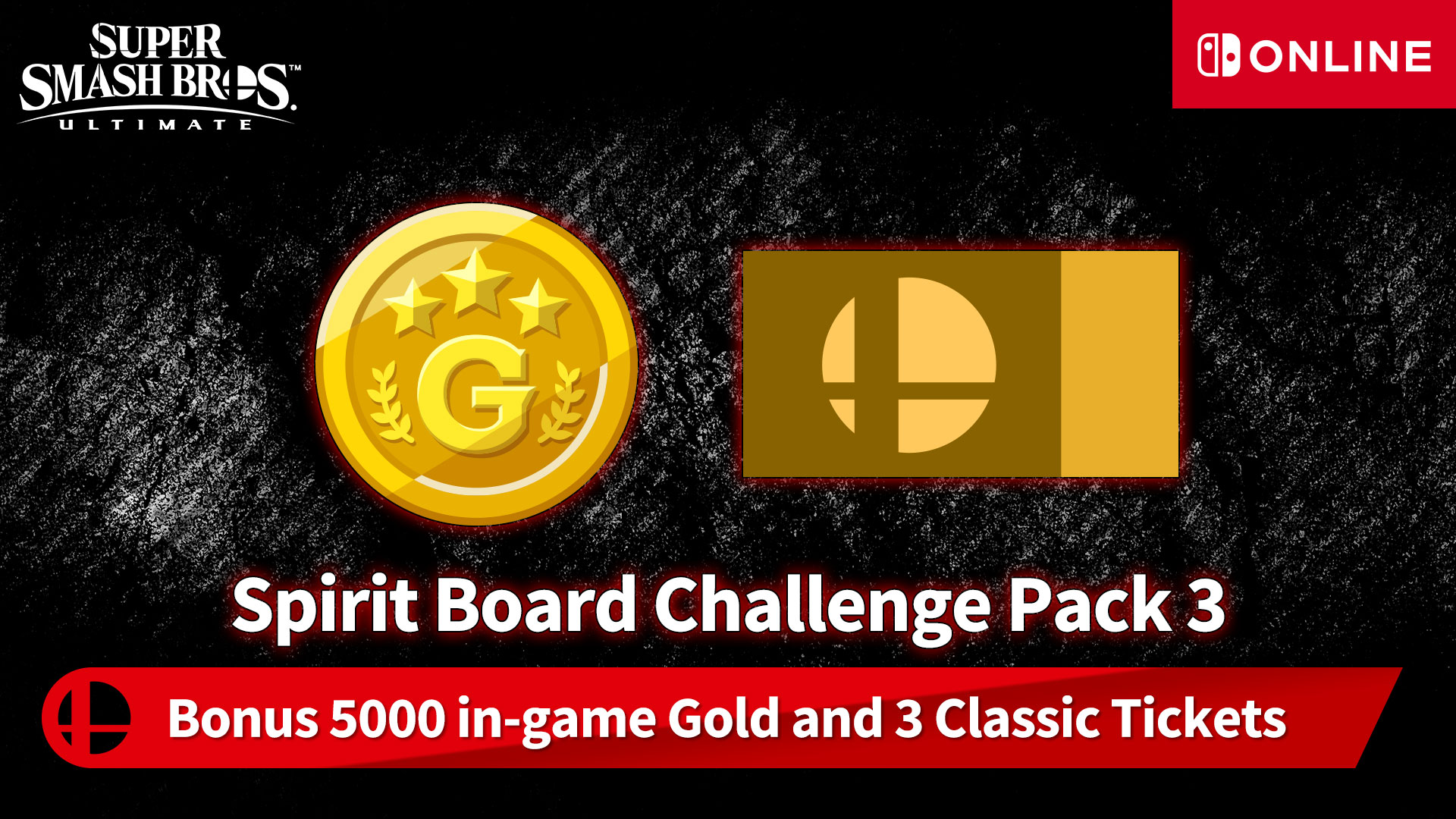 Spirit Board Challenge Pack 3 -Bonus 5000 in-game Gold and 3 Classic Tickets -