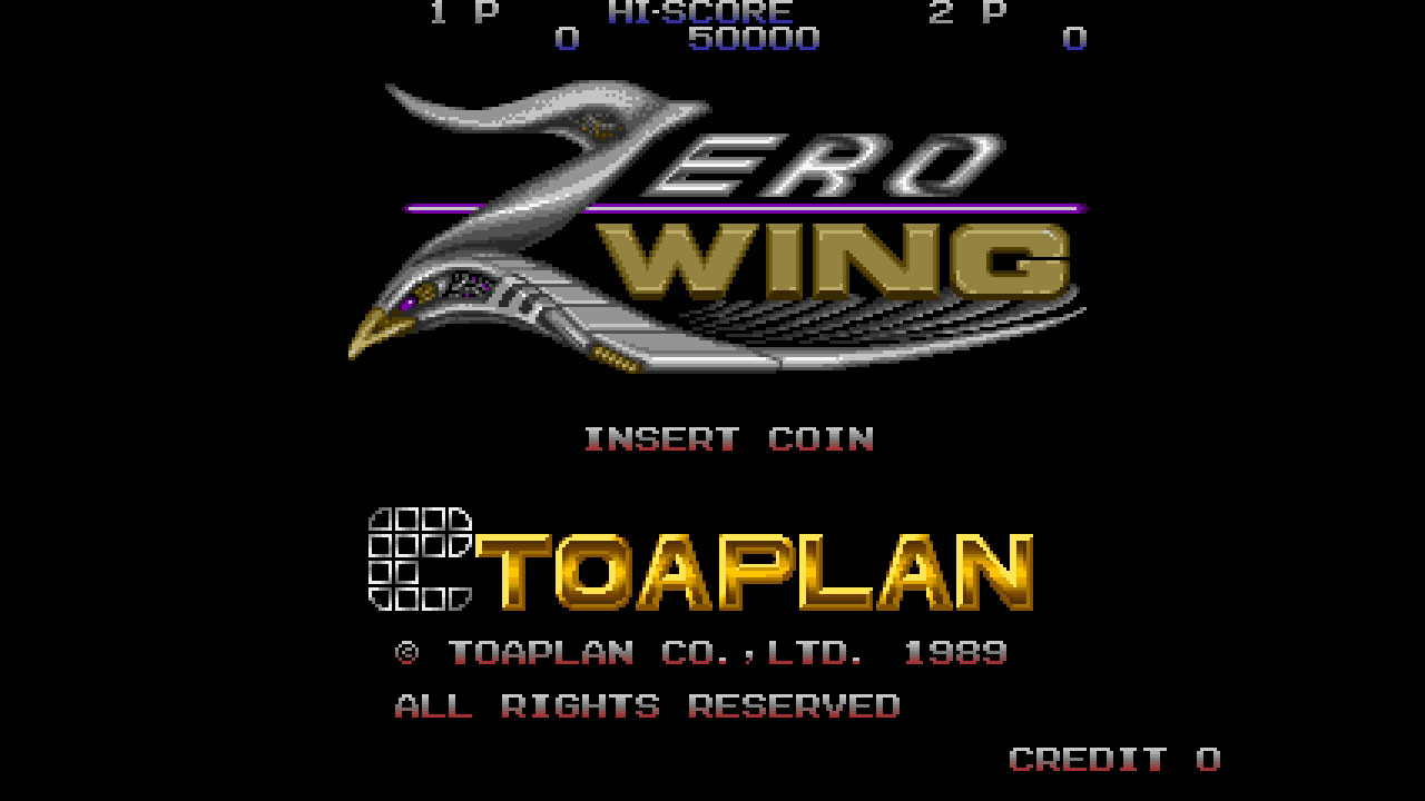 ゼロファイアー -TOAPLAN ARCADE GARAGE-