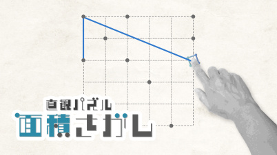 直観パズル 面積さがし