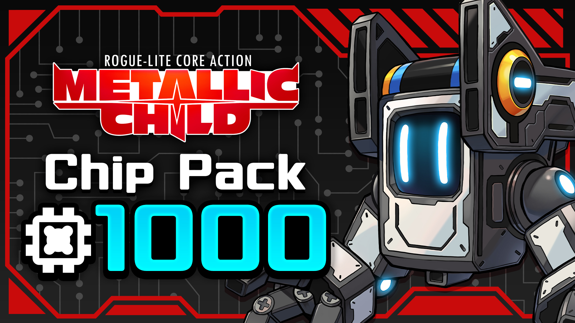 METALLIC CHILD Chip Pack 1000