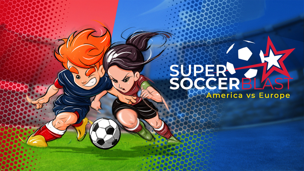 Super Soccer Blast America Vs Europe Nintendo Switch Eshop Download