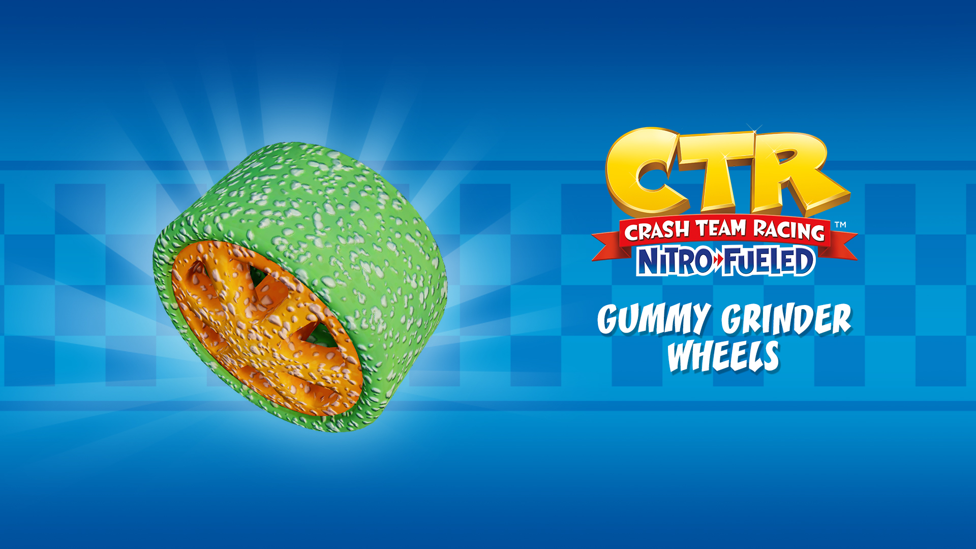 Crash™ Team Racing Nitro-Fueled - Gummy Grinder Wheels