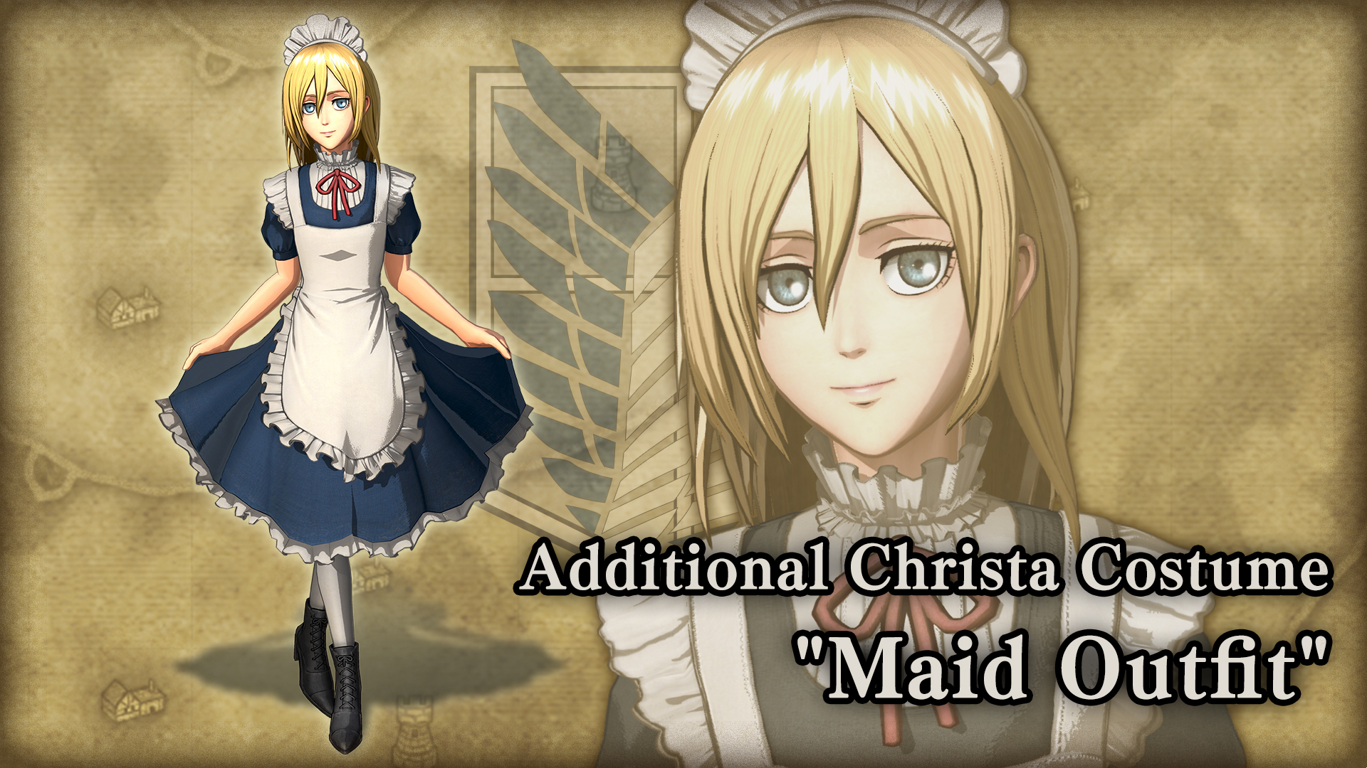 Additional Christa Costume: "Maid Outfit"