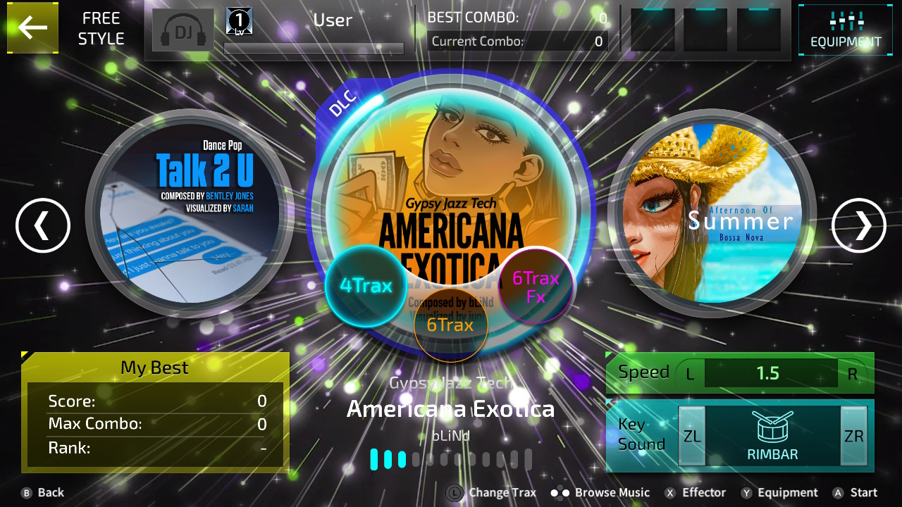 SUPERBEAT XONiC DLC Americana Exotica