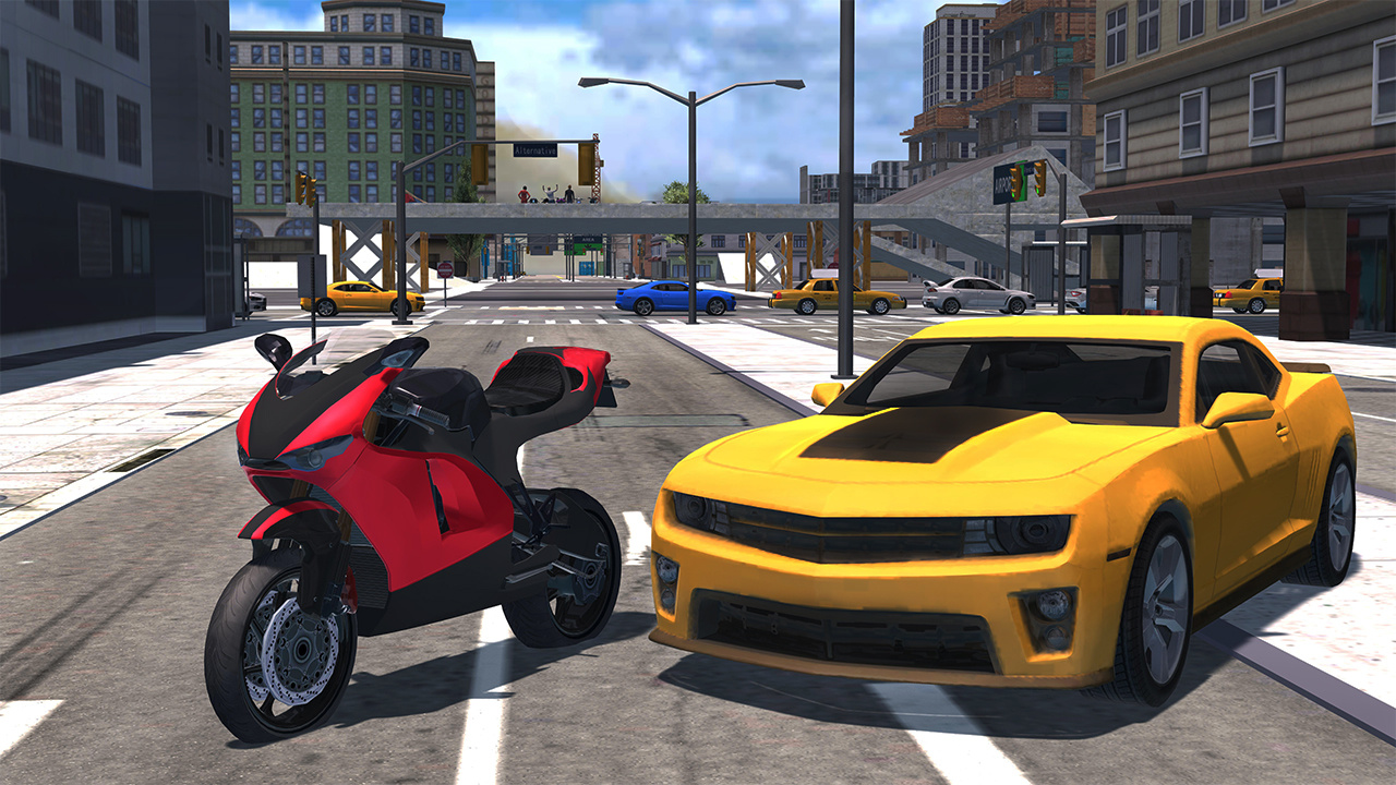 Motorcycle Driving Simulator-Dirt & Parking 2022 Racing Games Ultimate 4x4 City Offroad Kart