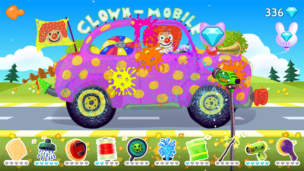 Funny Car Wash - Trucks & Cars Carwash RPG Game Garage for Kids & Toddlers