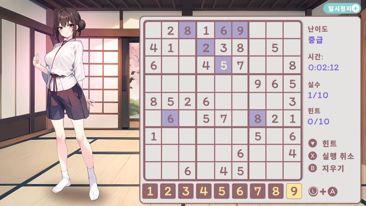 Hentai Sudoku screenshot