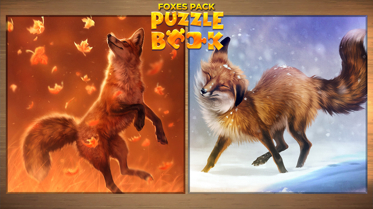 Puzzle Book: Foxes Pack