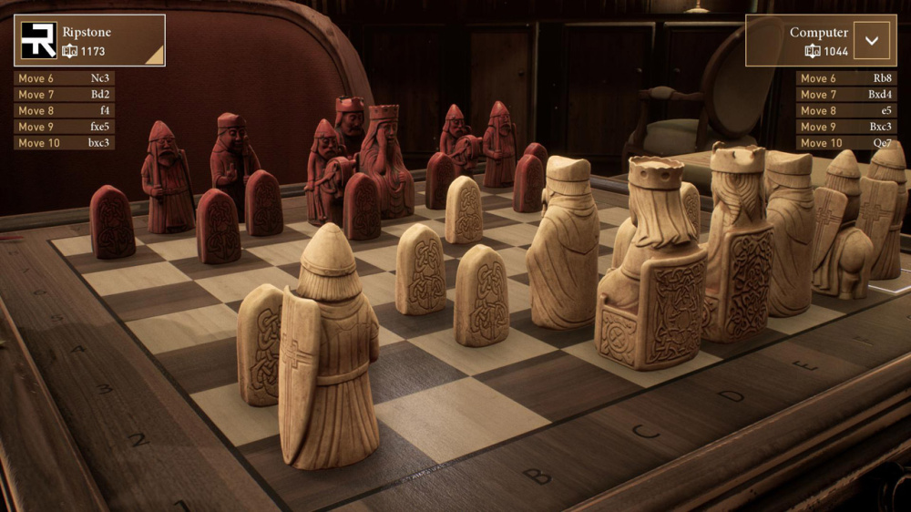 Chess Ultra: Isle of Lewis chess set for Nintendo Switch