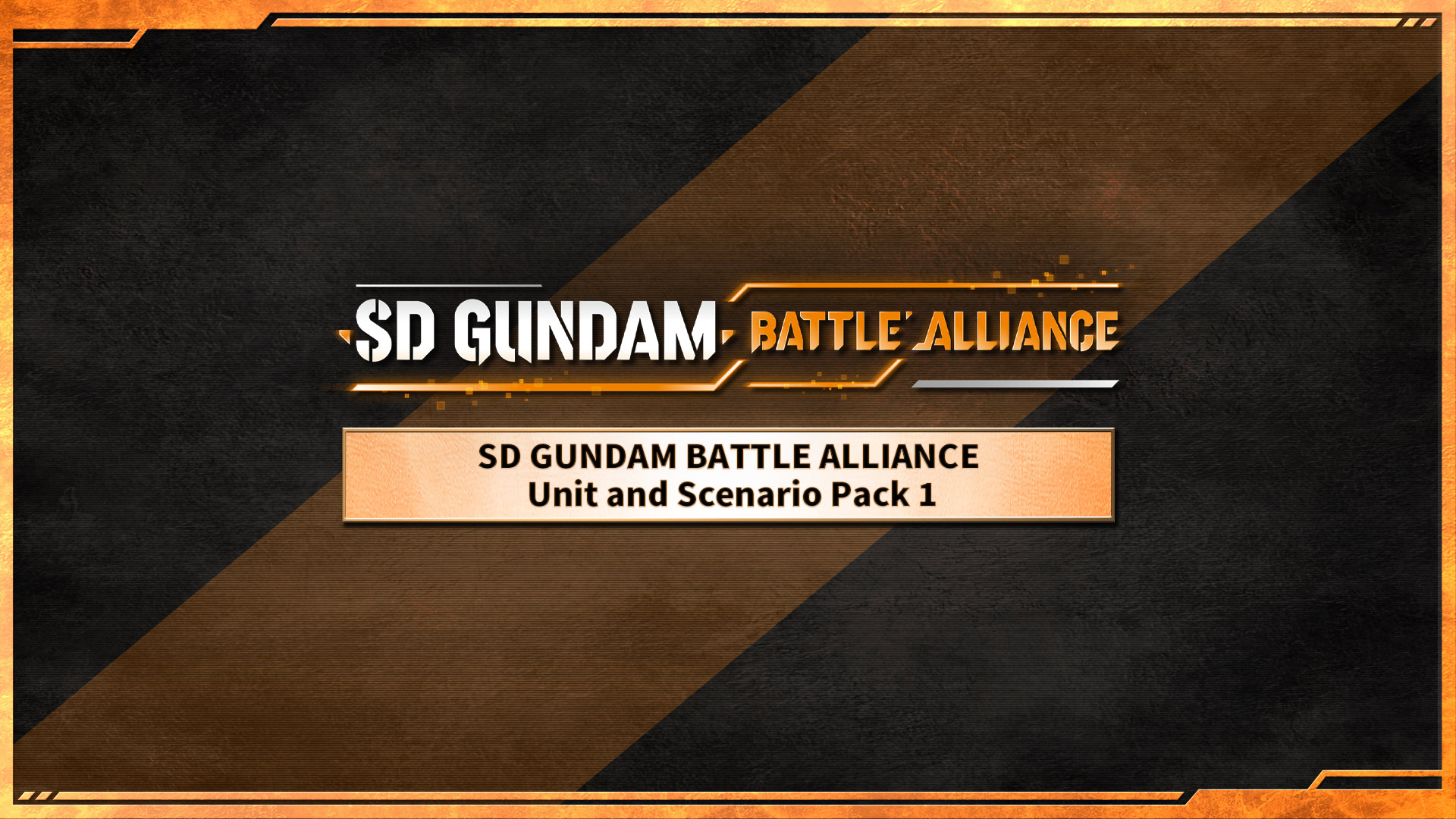SD GUNDAM BATTLE ALLIANCE Unit and Scenario Pack 1