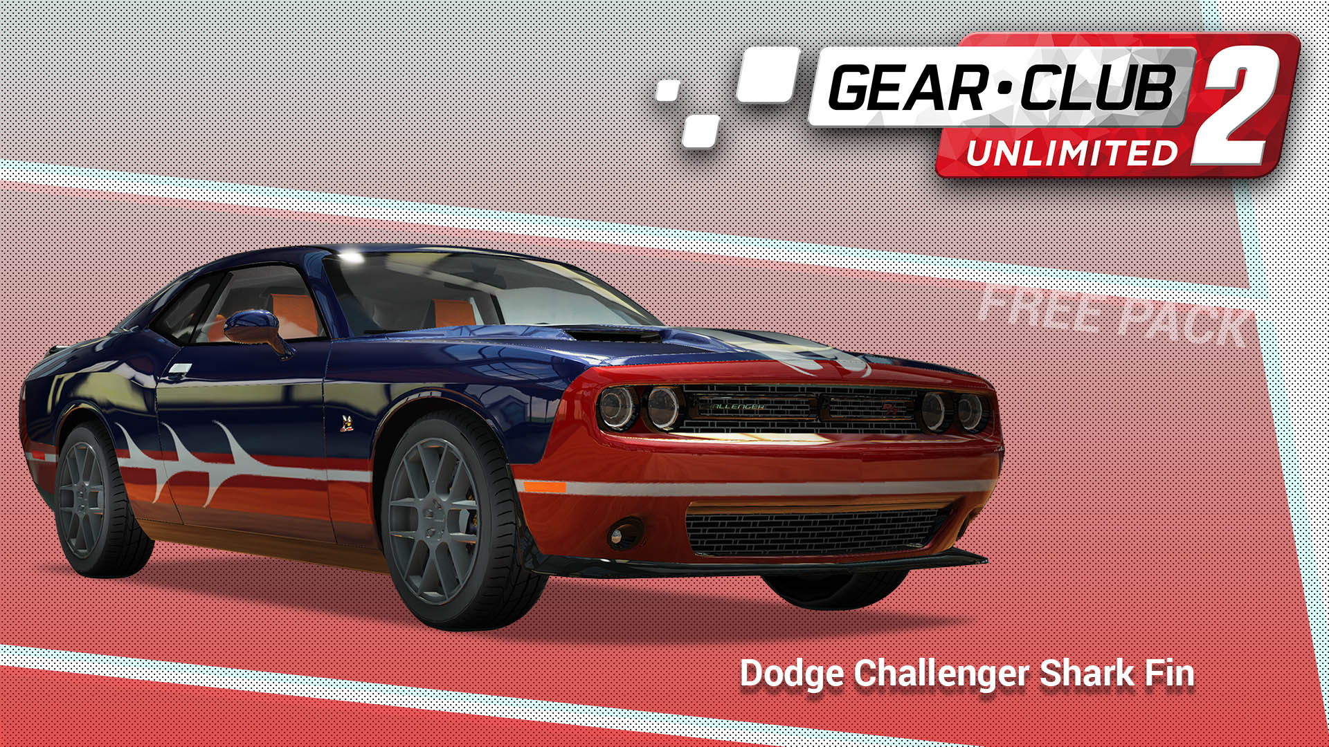 Dodge Challenger Shark Fin - Gear.Club Unlimited 2